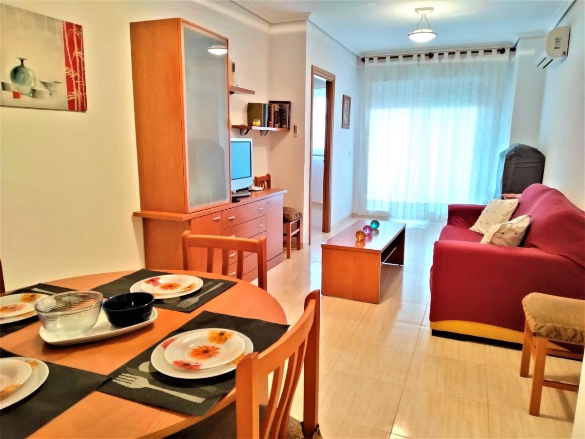 Acv - Costa Marina Iii-1ª Linea Planta 1 Frontal Al Mar Apartman Orpesa Kültér fotó